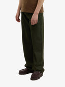 Raw green regular jeans