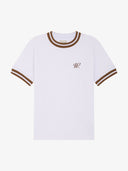 Le t-shirt en maille blanc