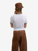 Le t-shirt en maille blanc
