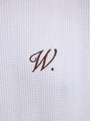 Le t-shirt en maille blanc
